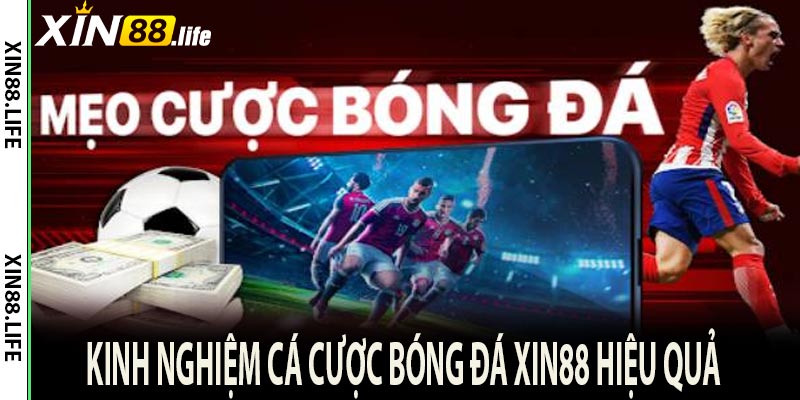 Kinh nghiệm cá cược bóng đá Xin88 hiệu quả 