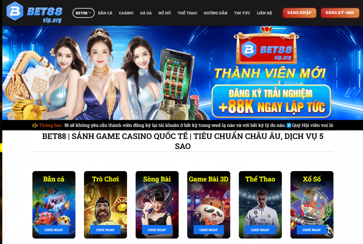 Kèo nhà cái BET88vip Khám Phá Thế Giới Đặt Cược Trực Tuyến Đỉnh Cao